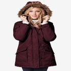 Faux Fur Trim Parka image number null