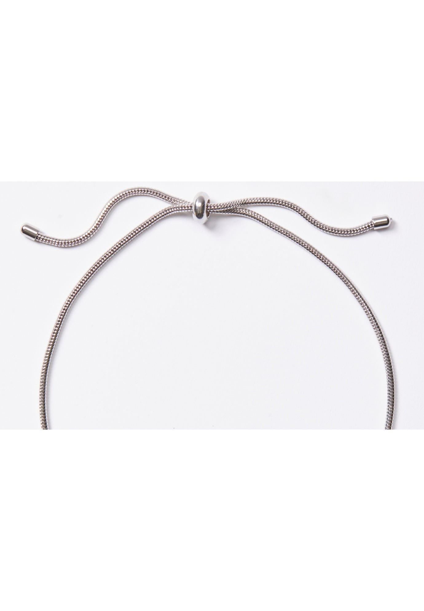 Triple Hoop Pendant Necklace image number 1