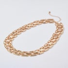 Woven Link Chain Necklace image number null