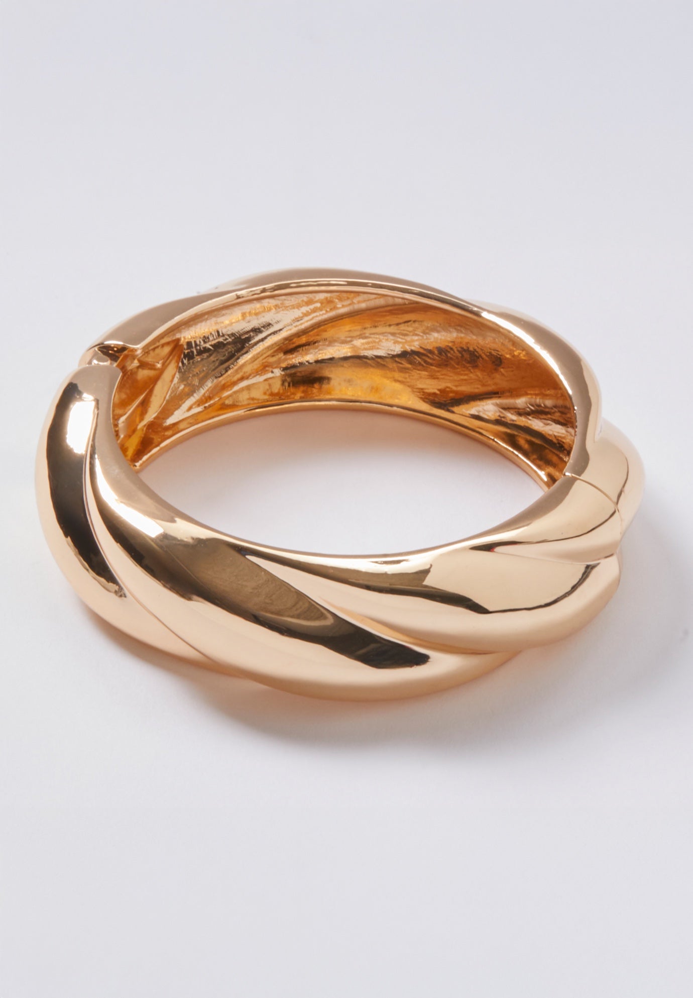 Twisted Chunky Bangle image number 1