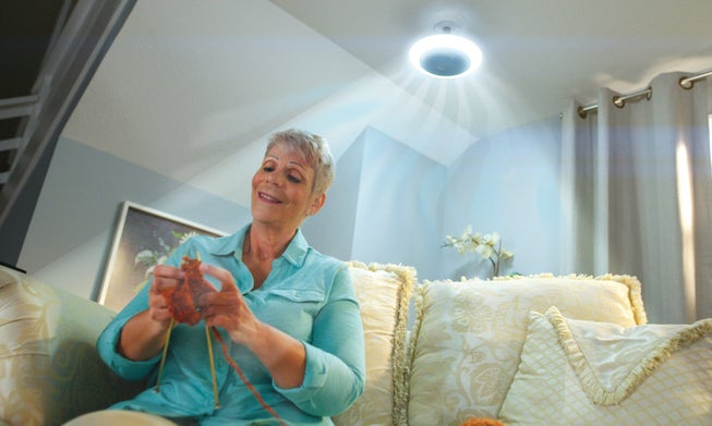 Breeze Brite Screw-In Fan and LED Light image number 5
