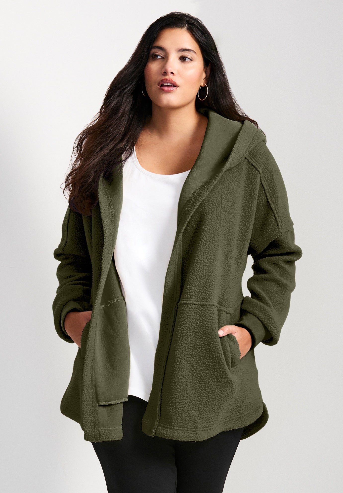 Weekender Hooded Fleece Jacket image number 0