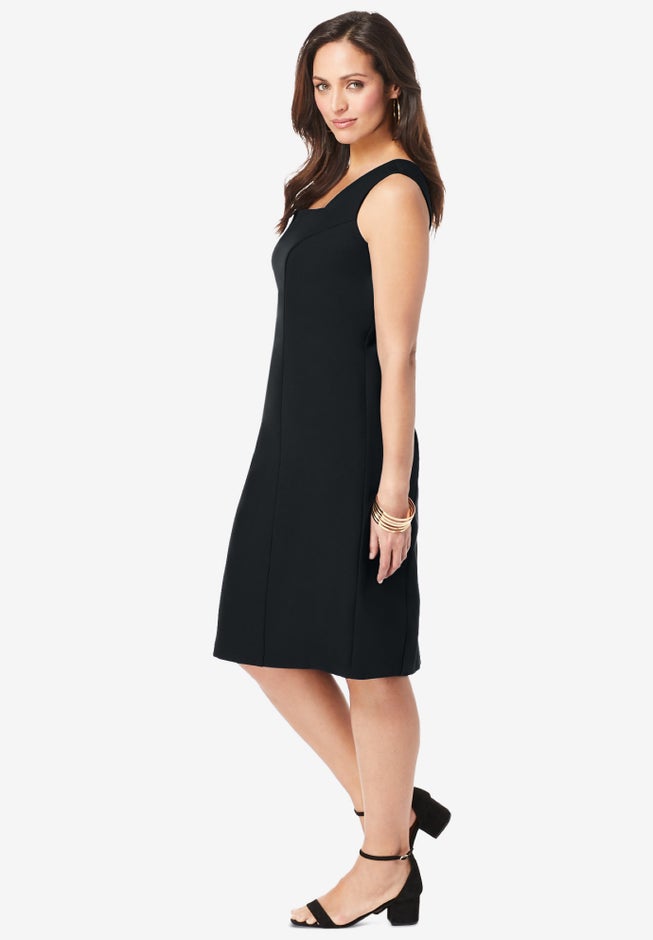 Bi-Stretch Sheath Dress image number 2