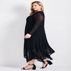 Mere Mesh High Neck Dress image number 2