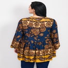 Cara Blouson Peasant Blouse image number 1