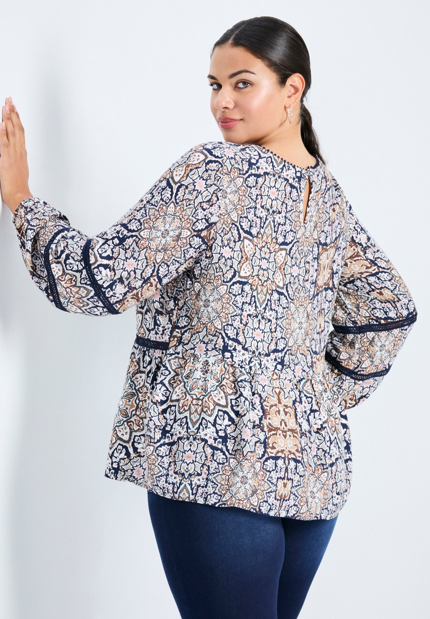 Bridget Lace Detail Blouse image number 1