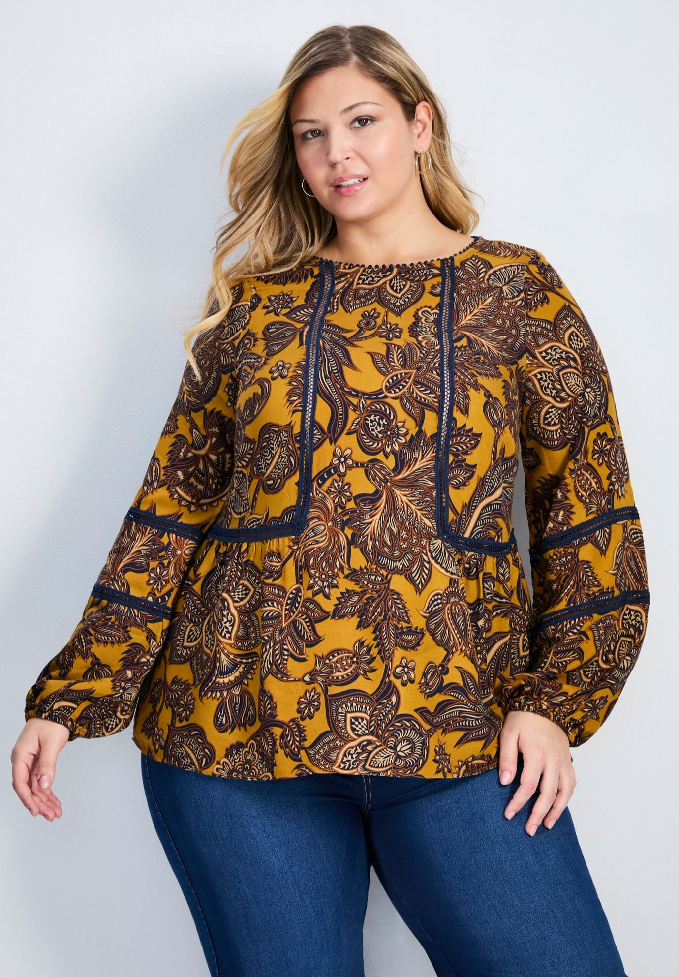 Bridget Lace Detail Blouse image number 0