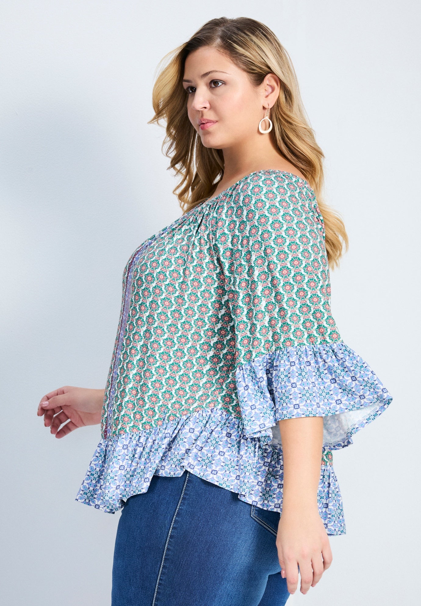 Serenity Ruffle Top image number 2