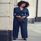 Glamour Wrap Front Jumpsuit image number 3