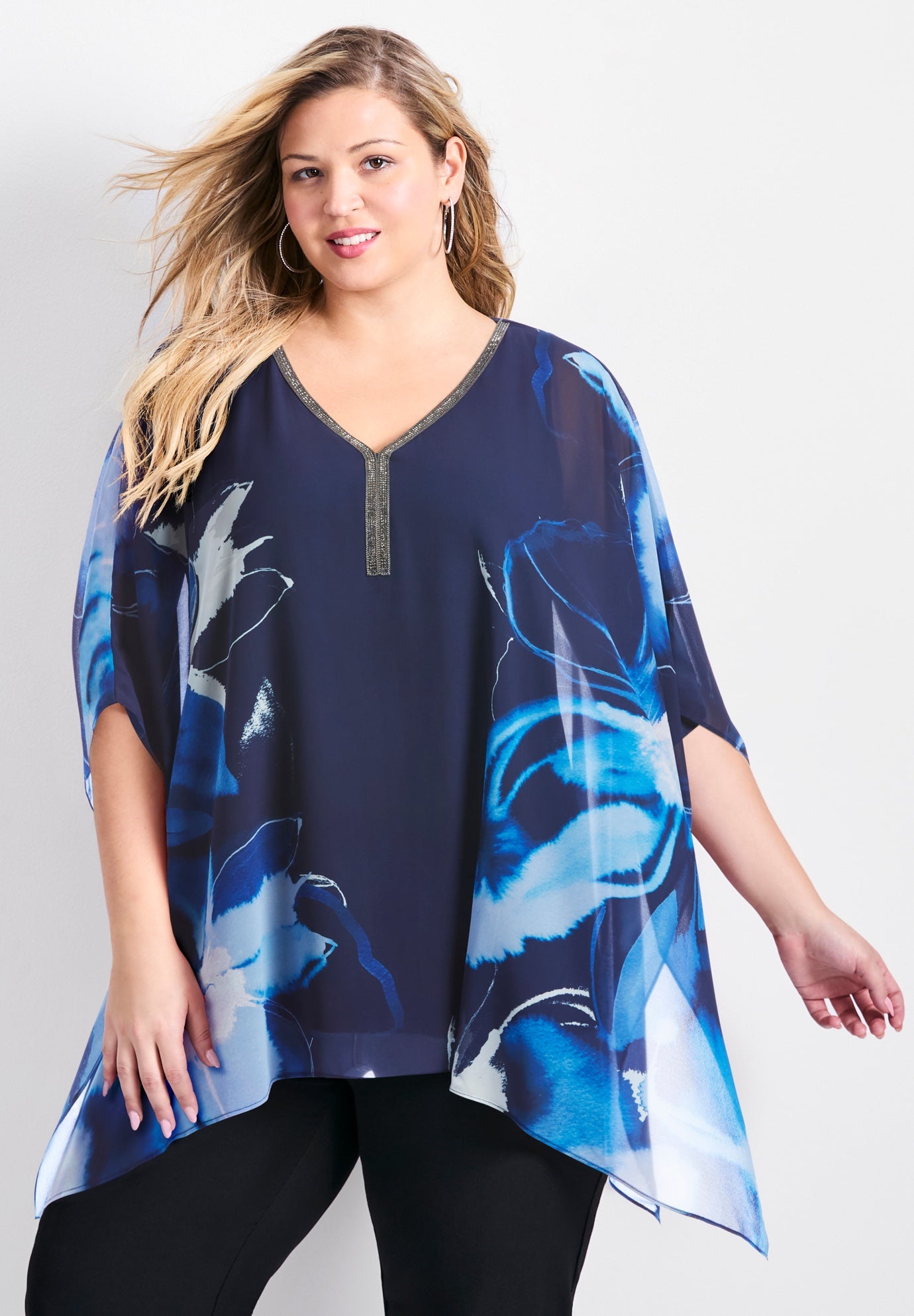 Take Me Out Embellished Blouse image number 0
