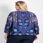 Harmony Pleat Sleeve Top image number 1
