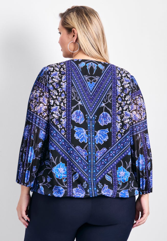 Harmony Pleat Sleeve Top image number 1