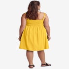 Smocked Bodice Tank Dress image number null