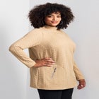 Emily Jacquard Texture Knit Tunic image number 2