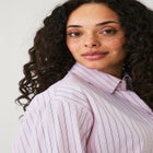 OVERSZED BUTTON FRONT SHIRT image number null