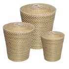 Seagrass Nesting Baskets, Set of 3 image number null