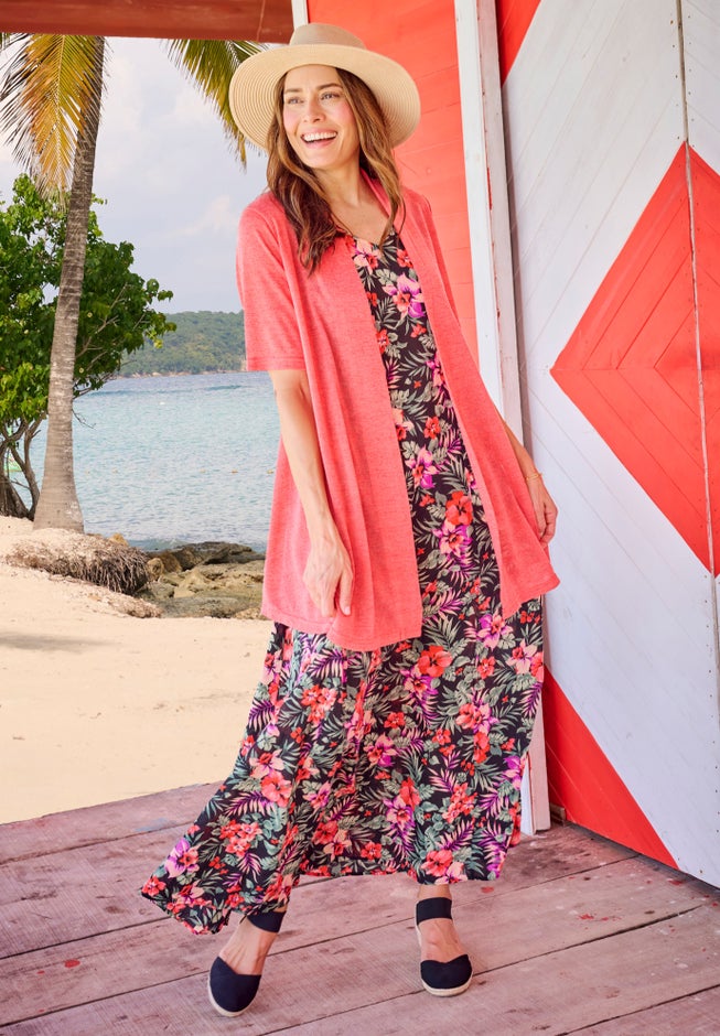 Sleeveless Crinkle Dress image number 3