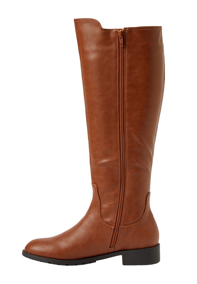 The Milan Tall Regular Calf Boot By Comfortview image number 3