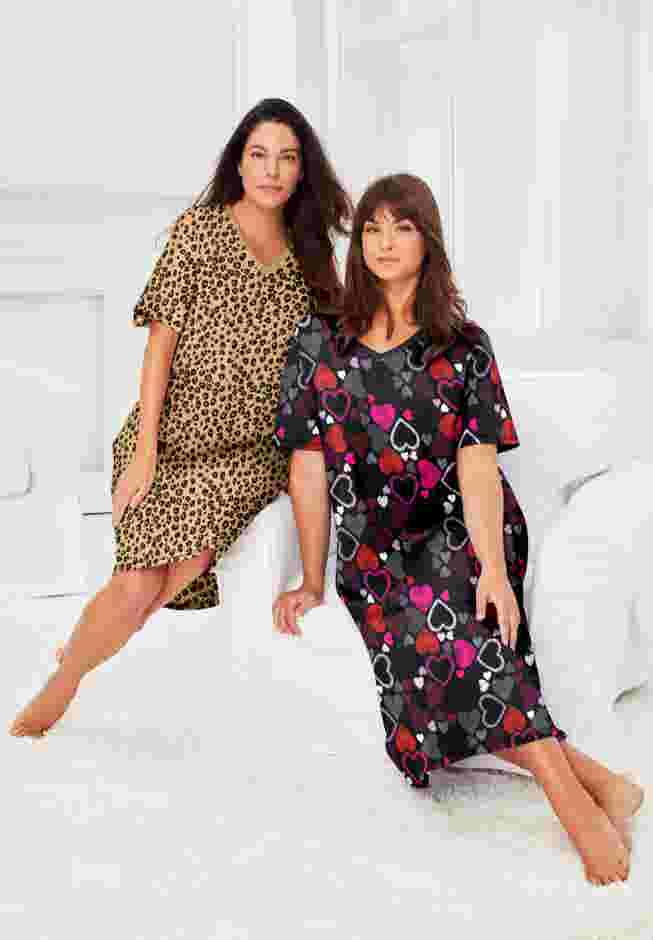 Long Print Sleepshirt image number 5