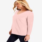 Long-Sleeve V-Neck One + Only Tee image number null