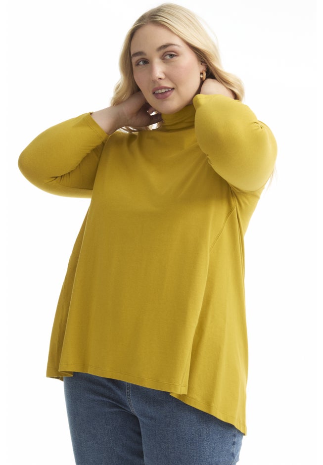 One+Only Mock-Neck Tunic image number 2