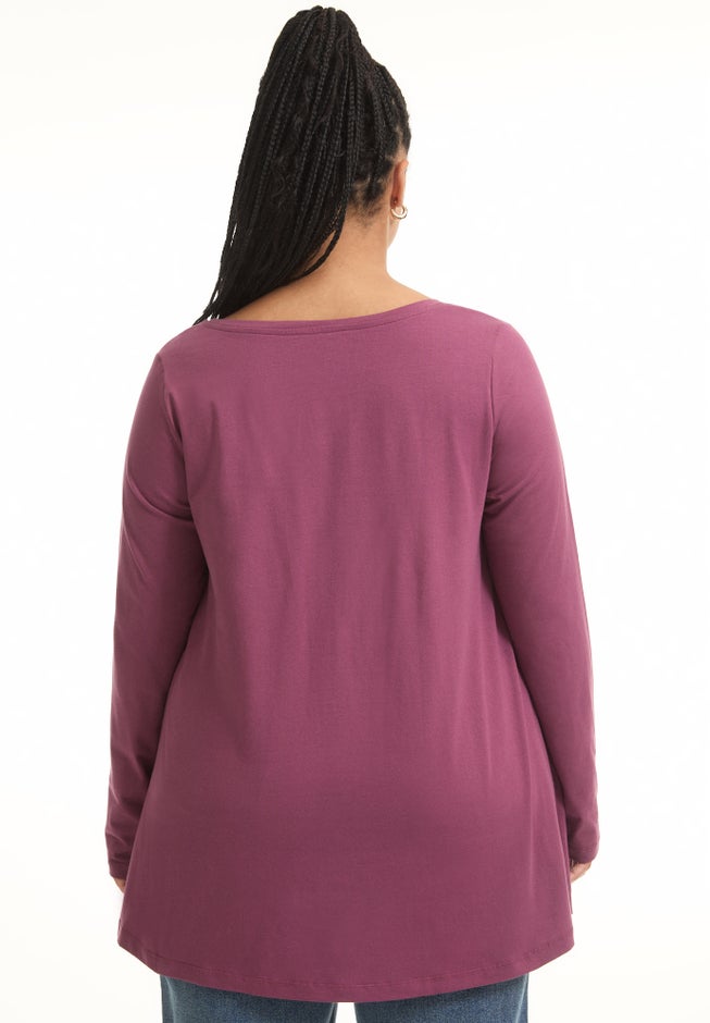 Long-Sleeve Swing One + Only Tee image number 1