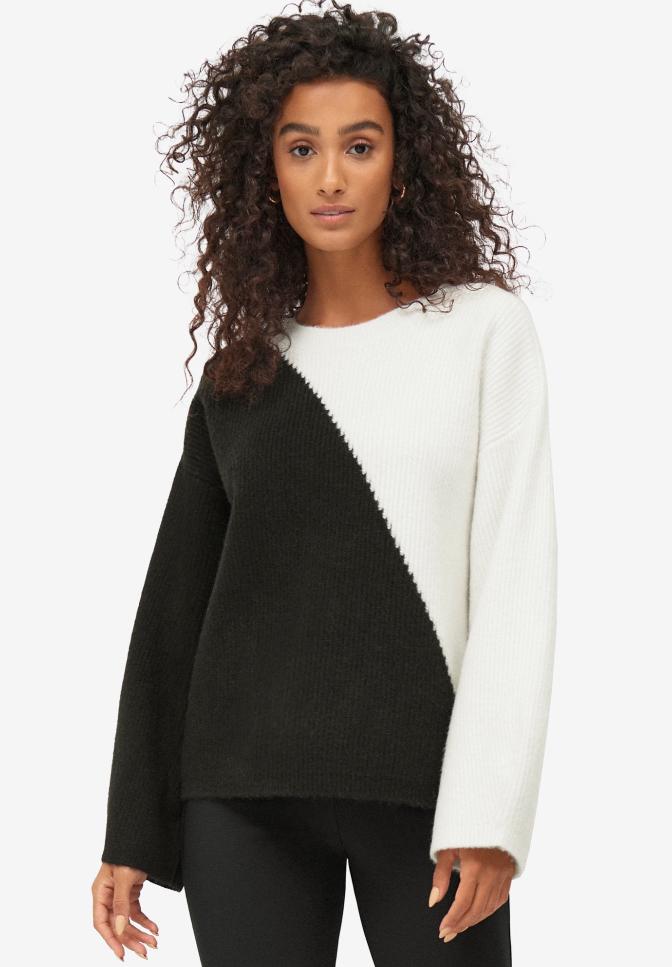 Colorblock Pullover Sweater image number 0