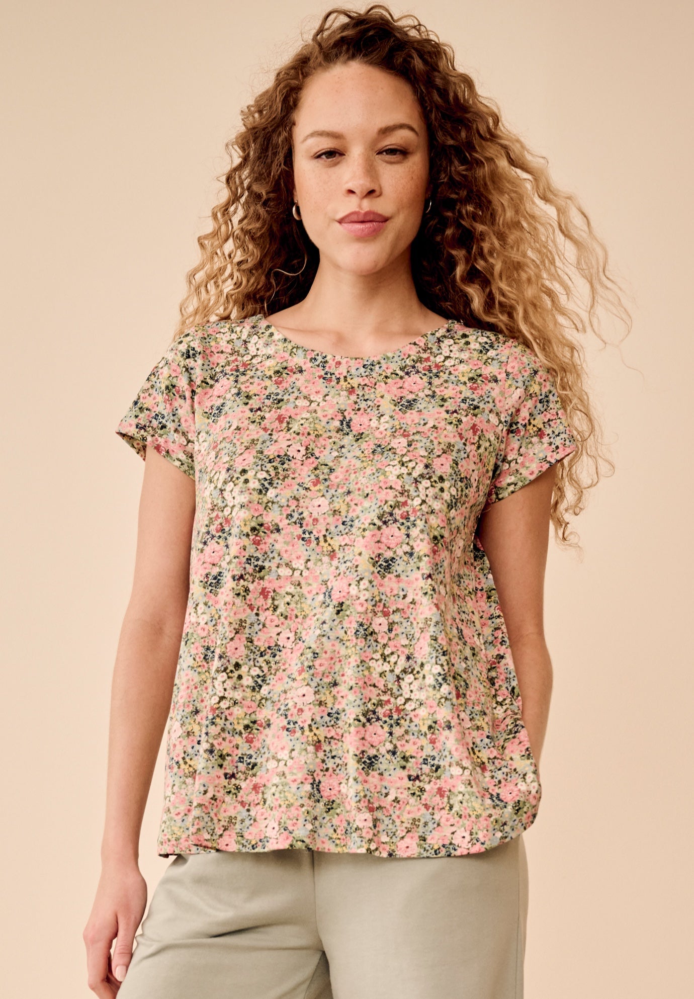 Trapeze Knit Tee image number 0