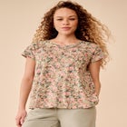 Trapeze Knit Tee image number null