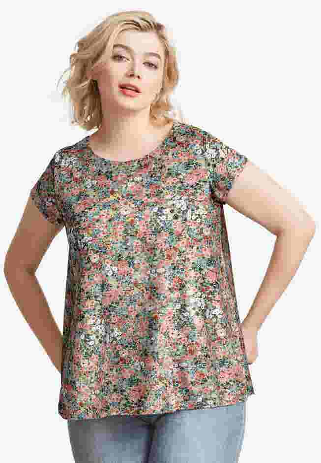 Trapeze Knit Tee image number 0