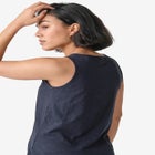 Knit Henley Tank image number null