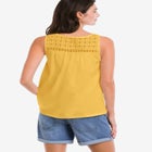 Crochet Lace Tank image number null