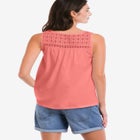 Crochet Lace Tank image number null