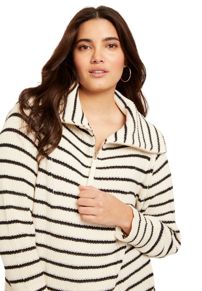 Half-Zip Sweater image number 3