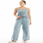 French Terry Wide-Leg Pant image number null