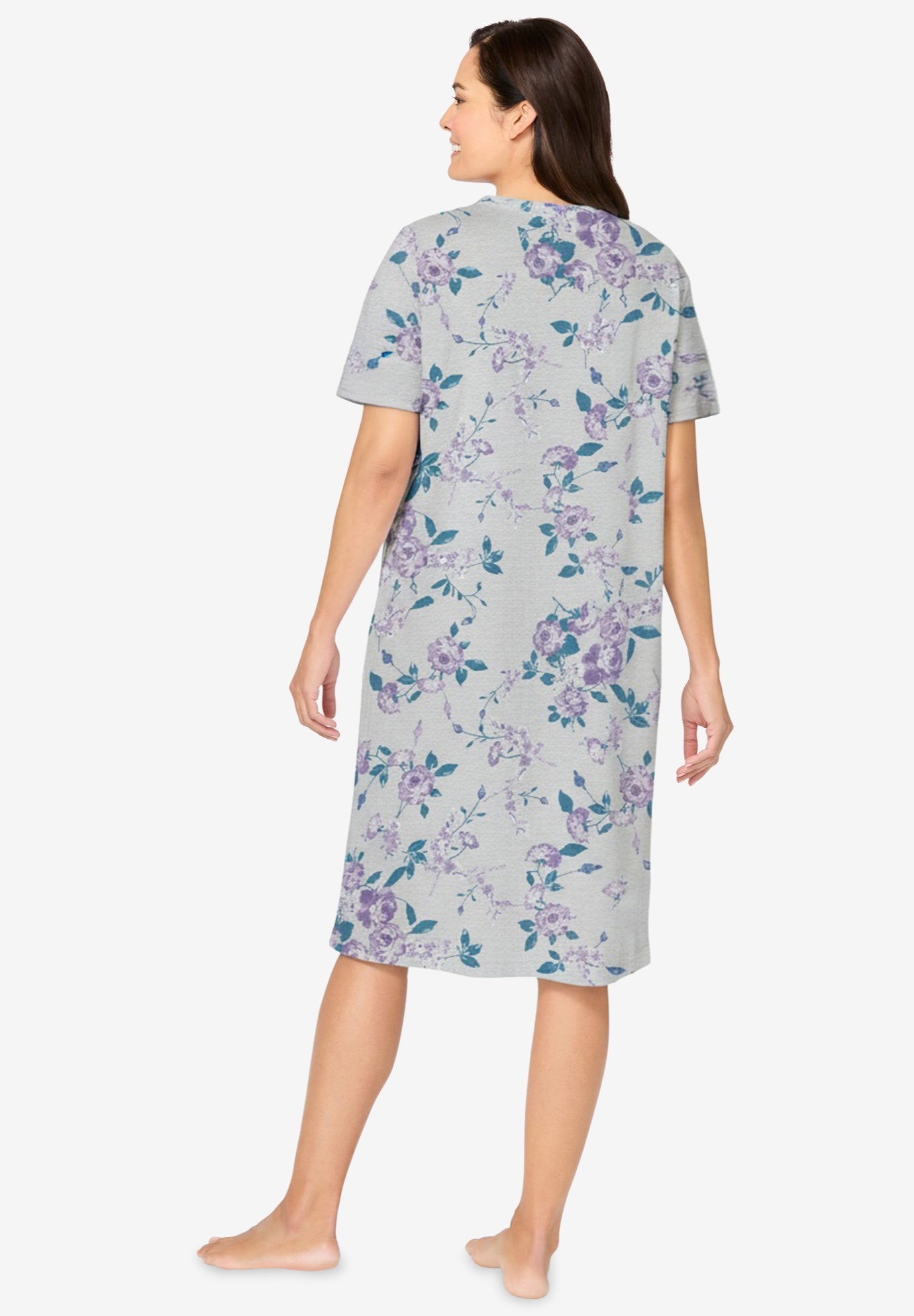 Only Necessities&reg; Snap-Front Gown image number 1