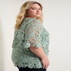 Allover Lace Top image number null