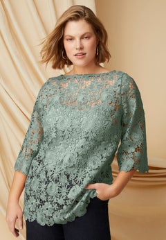 Allover Lace Top