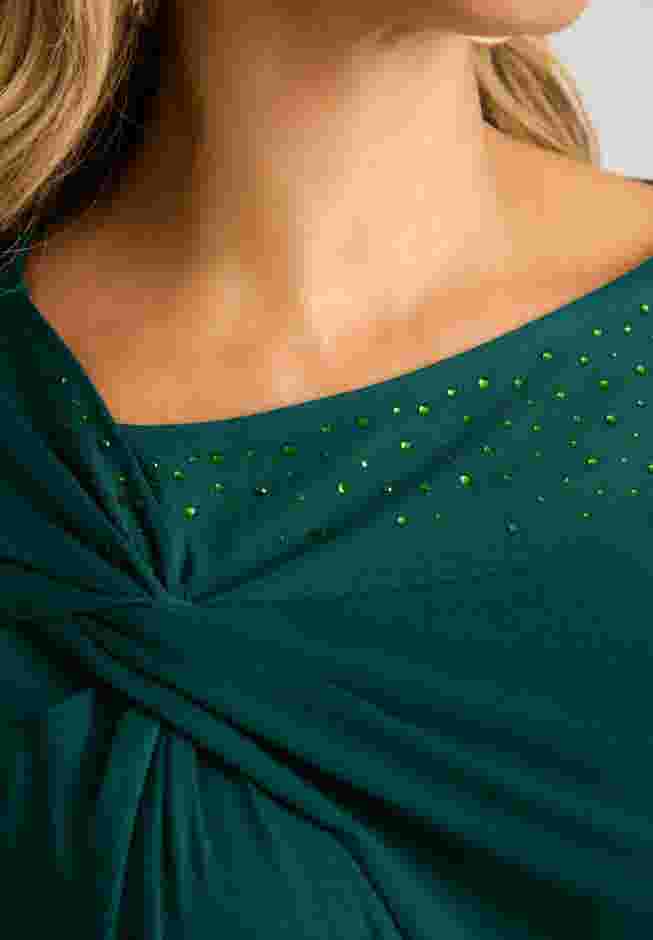 Twist-Front Trapeze Tunic image number 3