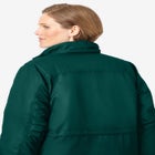 Mid-Length Microfiber Parka image number null