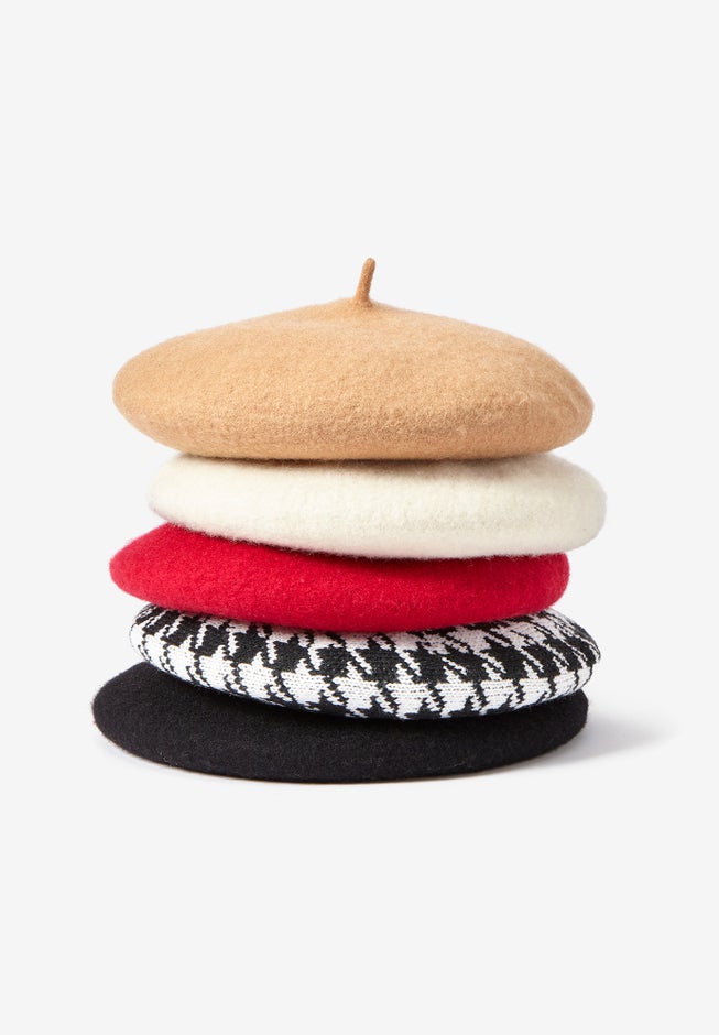 Houndstooth Beret image number 1