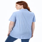 Perfect Short-Sleeve Collared Button Down Shirt image number null