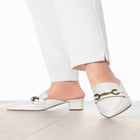 The Wisteria Slip On Mule image number null