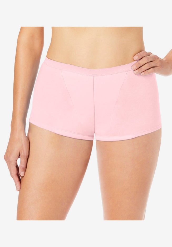 Cotton Incontinence Boyshort 2-Pack image number null