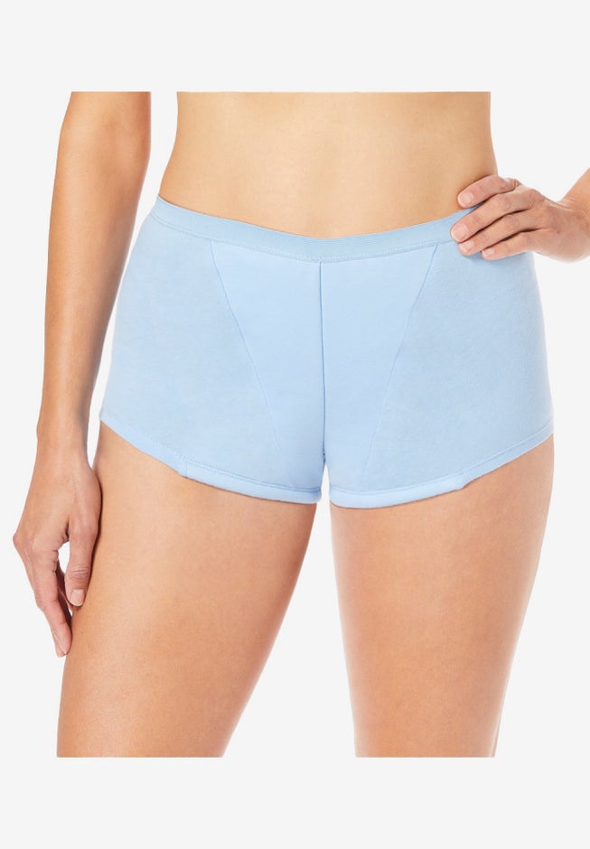 Cotton Incontinence Boyshort 2-Pack image number null