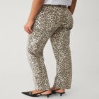 Stretch Mid-rise Relaxed Straight Leg Jeans image number null