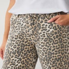 Stretch Mid-rise Relaxed Straight Leg Jeans image number null