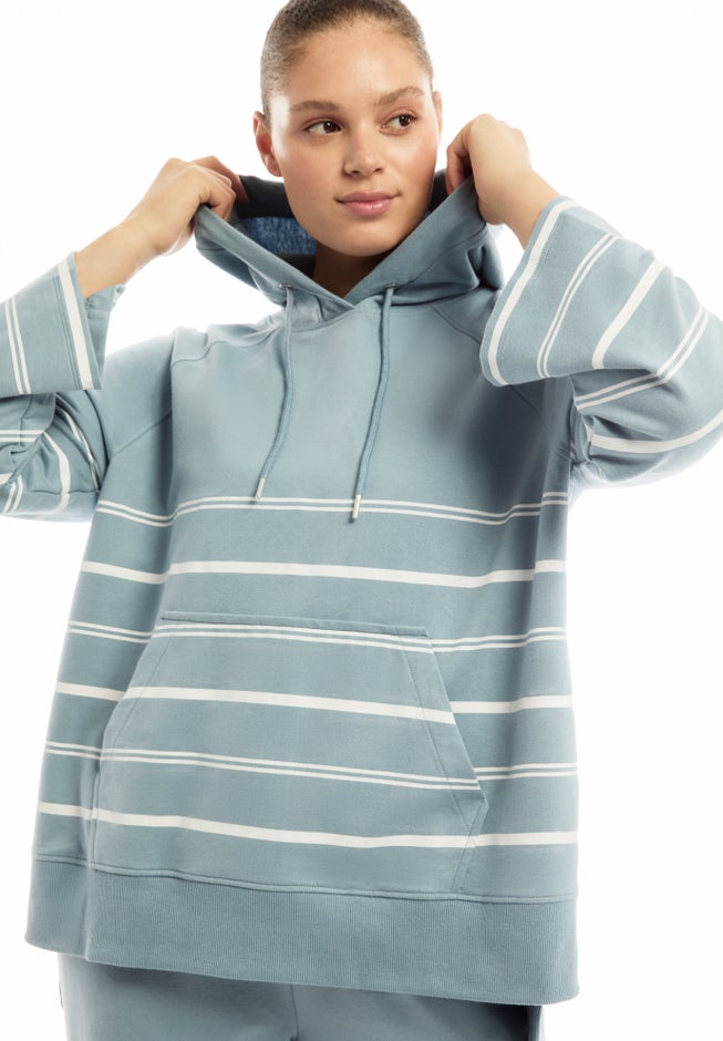 Bell-Sleeve French Terry Sweatshirt image number 2