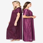 2-Pack Long Silky Gown image number null