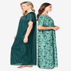 2-Pack Long Silky Gown image number 2